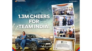 Business News | Radio City Scores Big: 1.3M Cheers for Team India in Citroen Cheer for India Campaign