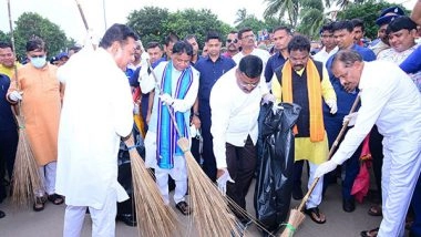 India News | Odisha: CM Majhi Participates in Cleanliness Drive Ahead of Start of Annual Rath Yatra