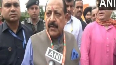 India News | Union Minister Jitendra Singh Describes J-K as 'Balidaan Bhoomi' of Syama Prasad Mookerjee