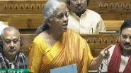 Business News | Sitharaman to Present First Budget of NDA Government's Third Successive Term on July 23