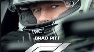 Entertainment News | Brad Pitt Starrer 'F1' to Release on This Date, Check out Poster