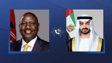 World News | UAE President Receives Phone Call from Kenyan President