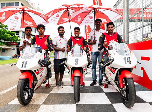 Sports News | Talent Cup: Honda Racing India Team Rider Mohsin Paramban Dominates Track in Race 1 of Rd-2
