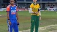 Sports News | India Skipper Harmanpreet Wins Toss, Opts to Field Against South Africa in 2nd T20I