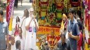India News | Amid Celebrations, Lord Jagannath Rath Yatras Taken out in Hyderabad, Ujjain, Indore, Puri