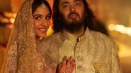 Entertainment News | Anant Ambani, Radhika Merchant Wedding to Showcase Prestigious Banarasi Sarees from Varanasi
