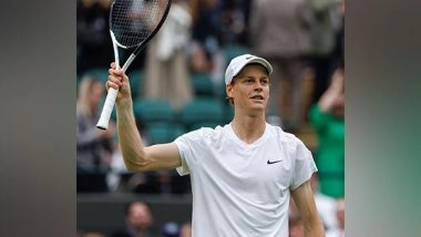 Sports News | Wimbledon: Jannik Sinner Sets Thrilling Daniil Medvedev Clash in QFs, Downs Ben Shelton in R16