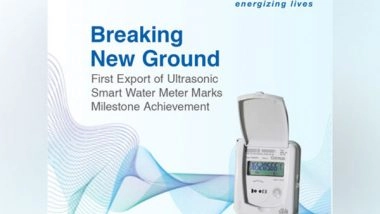 Business News | Genus Power Infrastructures Limited Announces First Successful Shipment of Smart Ultrasonic Water Meters to Australia