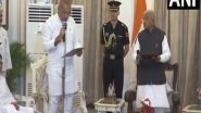India News | Madhya Pradesh CM Expands Cabinet, Ramniwas Rawat Takes Oath as Cabinet Minister