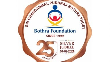 Business News | The Bothra Foundation Celebrates 25 Years of Selfless Service