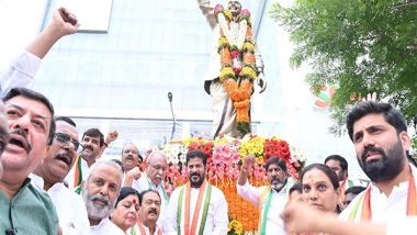 India News | Congress Leader Rahul Gandhi, Telengana CM Revanth Reddy, and Other Leaders Pay Tribute to Former Andhra CM, YS Rajashekhar Reddy