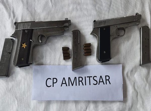 India News | Punjab Police Arrest 5 People for Running Inter-state Crime Syndicate; Seize 2 Pistols, 8 Live Rounds