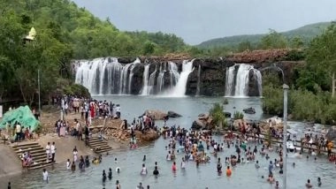 India News | Bogatha Waterfall in Telangana Witnesses Surge in Number of Visitors