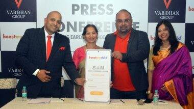 Business News | Unique AI-driven Platform for Children Kick-started with an Investment of One Crore from Vardhan Group