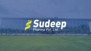 Business News | Promoters of Sudeep Pharma, India, Complete Acquisition of 50 Per Cent Shares from JRS Pharma, Germany, Regaining 100 Per Cent Ownership