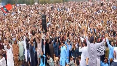 World News | Pakistan: People Hold Rally Against Military Operation Azm-e-Istehkam in Khyber Pakhtunkhwa