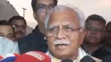 India News | Union Minister Manohar Lal Khattar Visits Mahabahu Brahmaputra River Heritage Centre in Assam's Guwahati