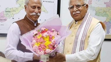 India News | Union Minister Khattar Meets Arunachal Governor to Discuss Harnessing Hydropower