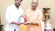 Sports News | UP CM Yogi Adityanath Meets Kuldeep Yadav Following ICC T20 World Cup Win