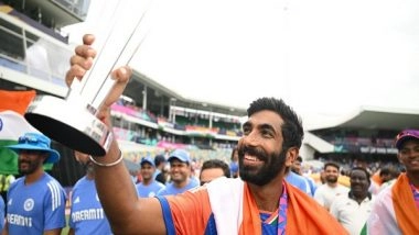 Sports News | Jasprit Bumrah Beats Rohit Sharma to Claim ICC Men's Player of the Month for June