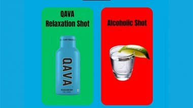 Business News | Introducing QAVA Relaxation Shot: A Healthier Alternative to Alcohol Now Available in India