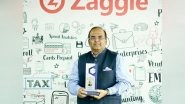 Business News | Listed FinTech Zaggle's Founder Raj N. Wins 'Fintech Leader of the Year Award'