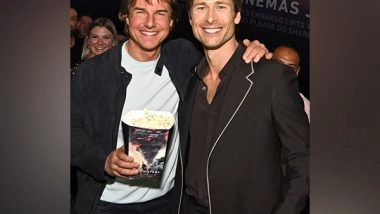 Entertainment News | Glen Powell Teams Up with Tom Cruise at 'Twisters' Premiere, Check out Picture