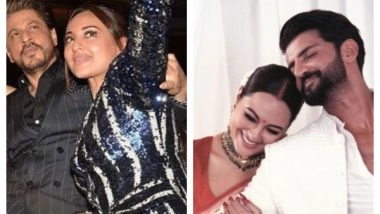 Entertainment News | Sonakshi Sinha Reveals SRK Sent a Voice Note to Her and Zaheer on Their Wedding Day
