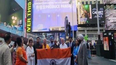 World News | Modi Mania Grips Times Square: Multi-faith Leaders, Indian Diaspora Celebrate India's Global Rise, Inclusive Growth Under PM Modi