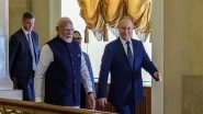 World News | India, Russia to Expand Logistics Links, to Cooperate in Civil Aviation Security