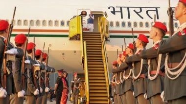 World News | Prime Minister Modi Arrives in Austria's Vienna for One-day State Visit