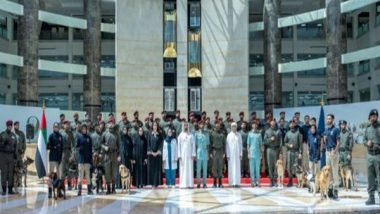 World News | Saif Bin Zayed Meets with UAE Police Support Team Participating in Securing Olympic Games Paris 2024