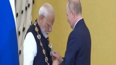 India News | Rajasthan CM Bhajan Lal Sharma Congratulates PM Modi on Receiving Russia's Highest Civilian Award