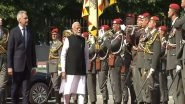 World News | PM Modi Receives Guard of Honour in Vienna