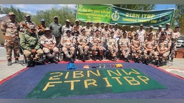 India News | ITBP Seizes 108 Kg Gold Bars, Arrests 2 Near India-China Border in Ladakh