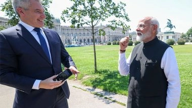 World News | PM Modi and Chancellor Nehammer Agree to Further Cement India-Austria Friendship