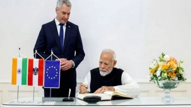 World News | Recognising Importance of Tourism, India-Austria Commit to Increasing Tourist Flows in Both Nations