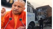 India News | Hathras Road Accident: CM Yogi Takes Cognizance, Directs Officials to Ensure Proper Treatment for Injured