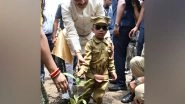 India News | MP CM Mohan Yadav Plants Sapling with Police Officials as Part of 'Ek Ped Maa Ke Naam' Campaign in Bhopal