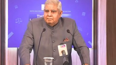 India News | Vice President Dhankar Emphasises Importance of Dialogue Among Parliamentarians, Advises Against Disruptions