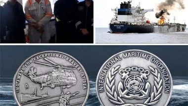 World News | Indian Seafarers to Be Feted for Exceptional Bravery by International Maritime Organisation in London