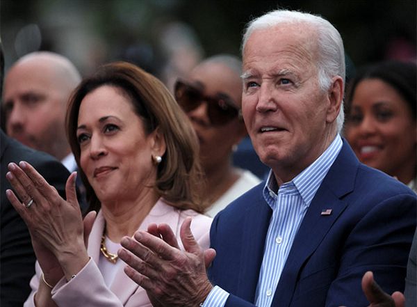 World News |  US President Joe Biden Campaign Quietly Tests Kamala Harris Against Donald Trump