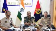 India News | BSF, Police Officials of J-K, Punjab Hold High-level Coordination Conference Held in Kathua