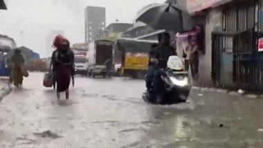 India News | Maharastra: IMD Issues Orange Alert in Mumbai, Several Parts of City Waterlogged
