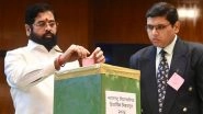 India News | Maharashtra CM Cast Vote for Legislative Council Elections in Vidhan Sabha