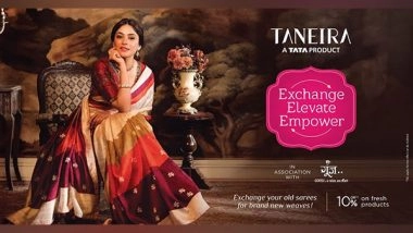 Business News | Revitalize Your Wardrobe with Taneira's 'Exchange, Elevate and Empower' Initiative in Partnership with Goonj