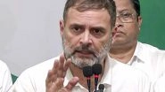 India News | Rahul Gandhi: 'Stop Using Derogatory Language Against Smriti Irani'