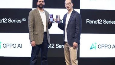 Business News | OPPO India Launches Reno12 5G Series; Makes AI Phones Accessible