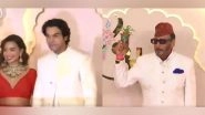 Entertainment News | From Rajkummar Rao to Jackie Shroff, Celebs Arrive to Attend Anant Ambani-Radhika Merchant Wedding