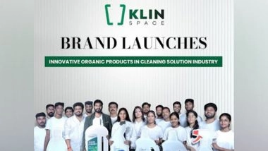 Business News | Klin Space Brand Launches Innovative Organic Products in Cleaning Solution Industry